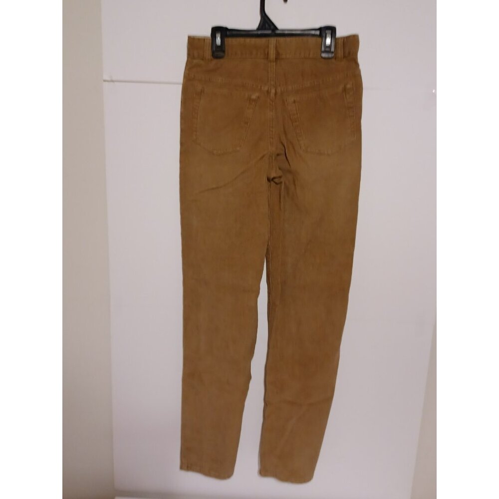 Lands End  Tan Adjustable Waistband  Corduroy Pants Size 16S 28X 30 NWT - Picture 5 of 5